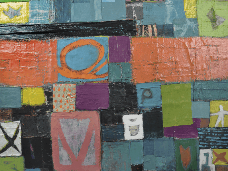 New Mixed-media Paintings by Kesha Bruce at Morton Fine Art Represent a Crossroads Between Poetry and Praxis