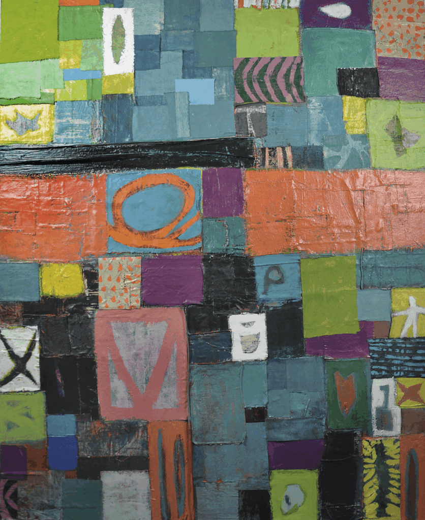 New Mixed-media Paintings by Kesha Bruce at Morton Fine Art Represent a Crossroads Between Poetry and Praxis