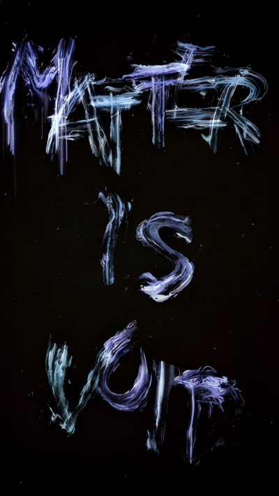 teamLab, Matter is Void - Water, 2022