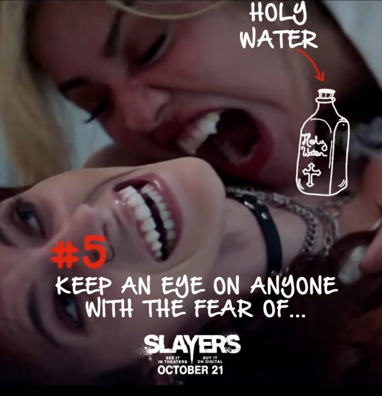 ‘Slayers’ A Vampire-Fashion Comedy – Movie Review: Silly But Amusing in All Its Inconsequential Glory