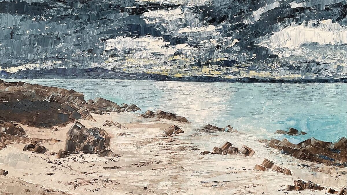 The dynamic coastal works of Frances Macdonald arrive at The Scottish Gallery