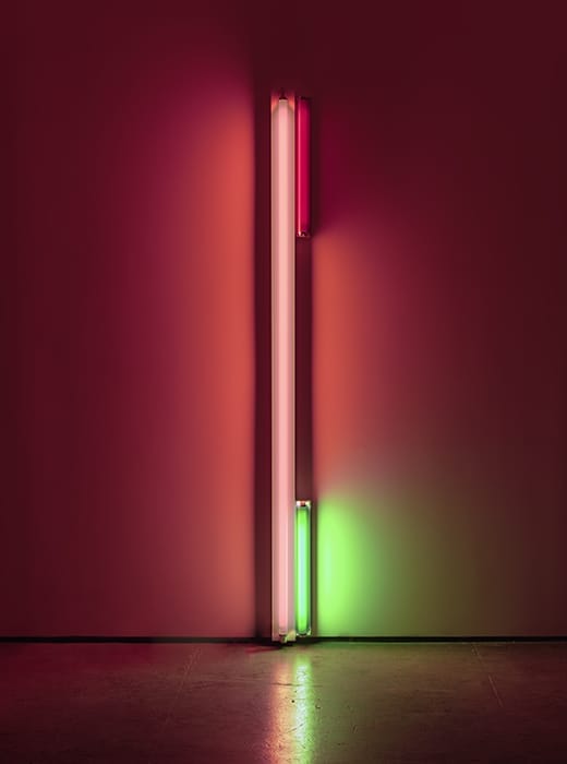 Dan Flavin: colored fluorescent light – David Zwirner London