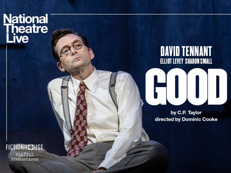 David Tennant in the Fictionhouse and Playful production of C.P. Taylor’s GOOD which will be broadcast via National Theatre Live to cinemas worldwide