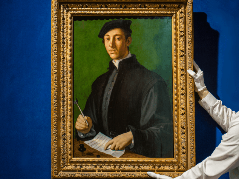 Major Rediscovered Early Bronzino Portrait – Misattributed for Decades – Unveiled at Sotheby’s New York