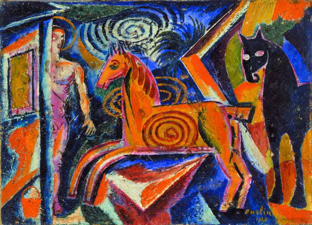 Davyd Burliuk. Tiovivo