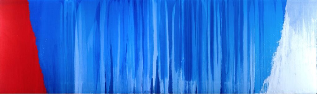Pat Steir: Blue River and Rainbow Waterfalls – Hauser & Wirth NY