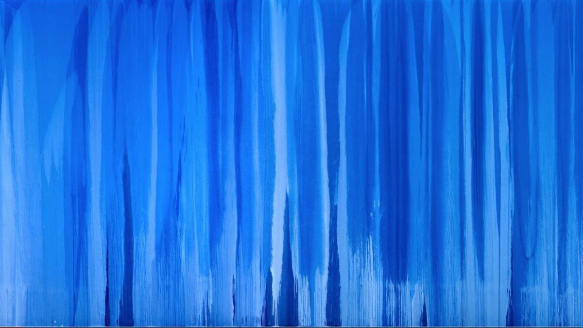 Pat Steir: Blue River and Rainbow Waterfalls – Hauser & Wirth NY