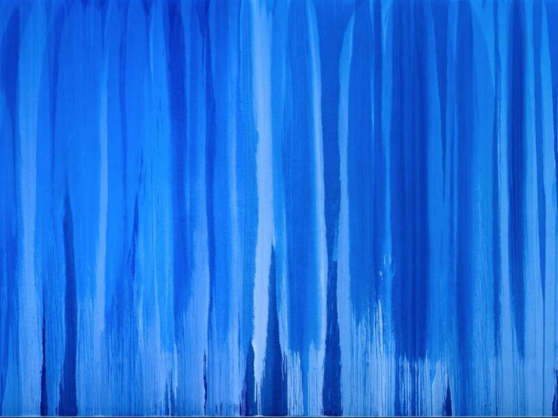 Pat Steir: Blue River and Rainbow Waterfalls – Hauser & Wirth NY