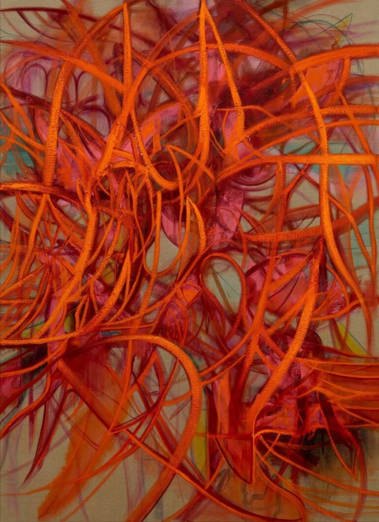 Nigel Cooke: Atlas with Butterfly  – Pace Gallery London