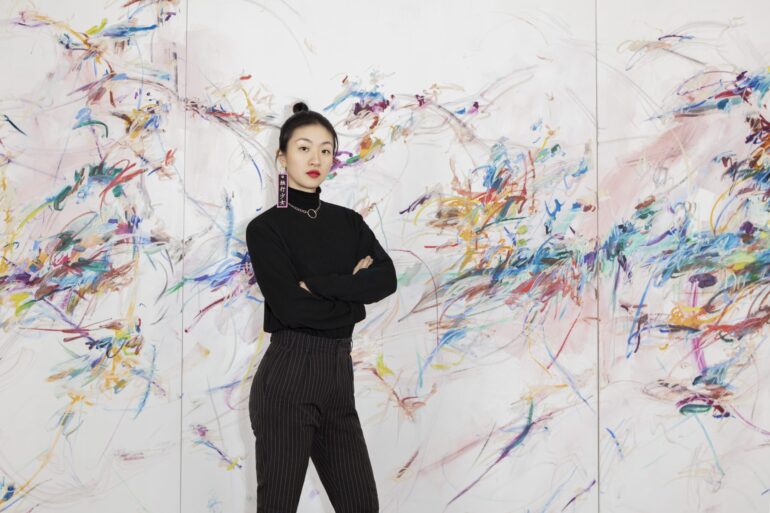 Chinese Berlin-based abstract painter Xiyao Wang now represented by MASSIMODECARLO + solo show in London, February 2023