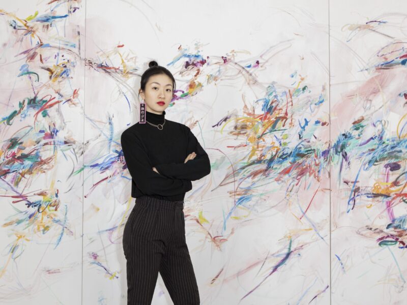 Chinese Berlin-based abstract painter Xiyao Wang now represented by MASSIMODECARLO + solo show in London, February 2023