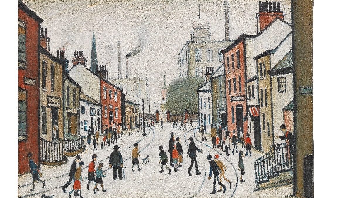 Fresh to the Market Quintessential Lowry Takes Top Spot at Bonhams Modern British and Irish Art Sale