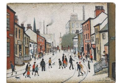 Fresh to the Market Quintessential Lowry Takes Top Spot at Bonhams Modern British and Irish Art Sale