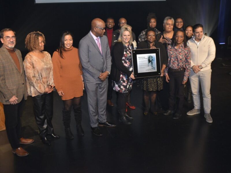 Inauguration de la bibliothèque Julio Jean-Pierre, MONTRÉAL-NORD POSE UN GESTE HISTORIQUE