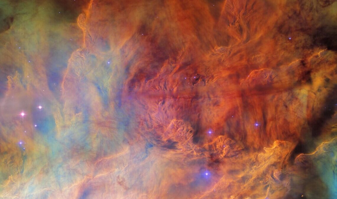 El Hubble Observa una Nube Cósmica Repleta de Estrellas