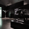 Hajime Sorayama x H.R. Giger “Approaching” UCCA Lab