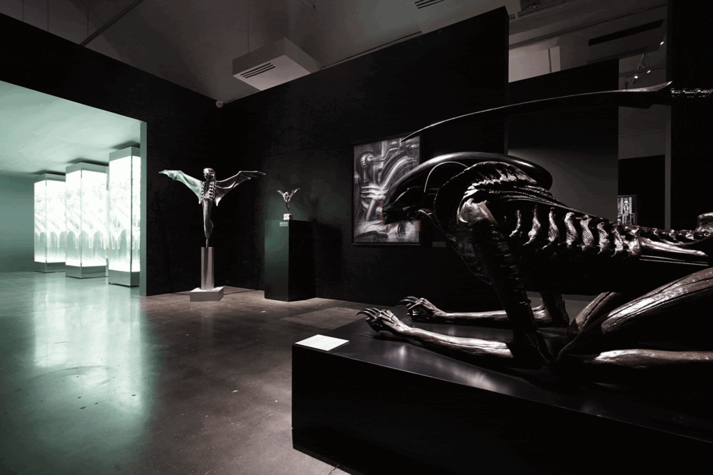 Hajime Sorayama x H.R. Giger “Approaching” UCCA Lab