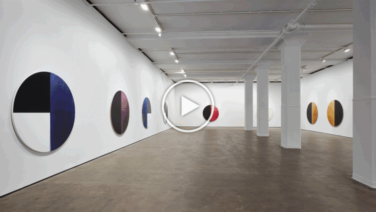 Callum Innes Tondos, Exhibition Film – Sean Kelly Gallery