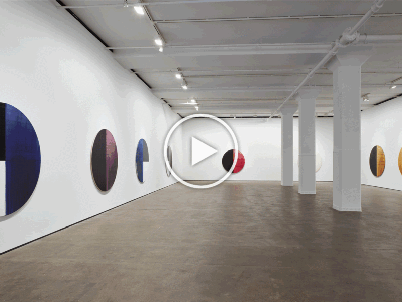 Callum Innes Tondos, Exhibition Film – Sean Kelly Gallery
