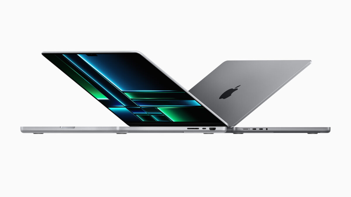 MacBook Pro featuring M2 Pro and M2 Max, with more game-changing performance and the longest battery life ever in a Mac
