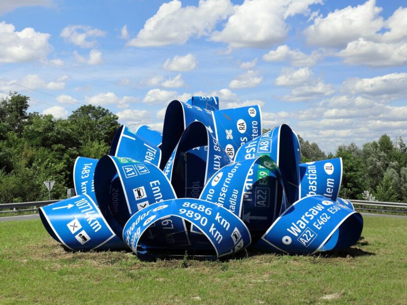 Jitish Kallat: Whorled (Here After Here After Here). The Edmond J. Safra Fountain Court. Somerset House, London
