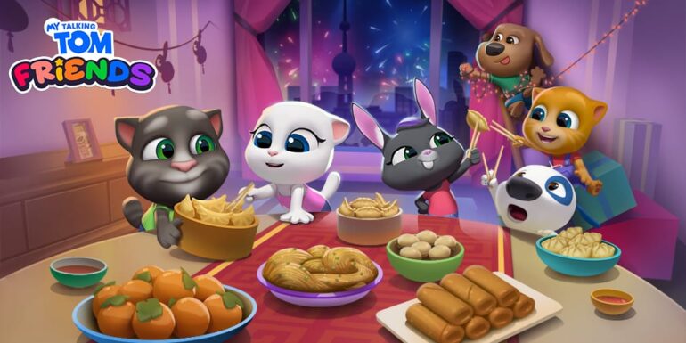 Talking Tom & Friends Game Universe: Outfit7 Celebrates Lunar New Year with Updates