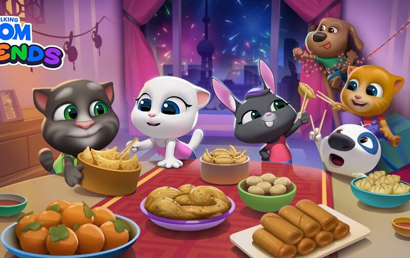 Talking Tom & Friends Game Universe: Outfit7 Celebrates Lunar New Year with Updates