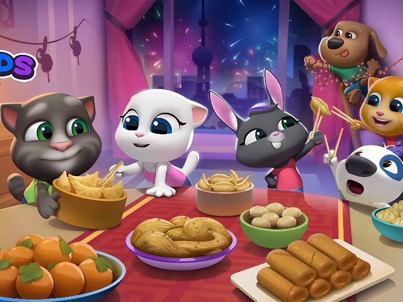 Talking Tom & Friends Game Universe: Outfit7 Celebrates Lunar New Year with Updates