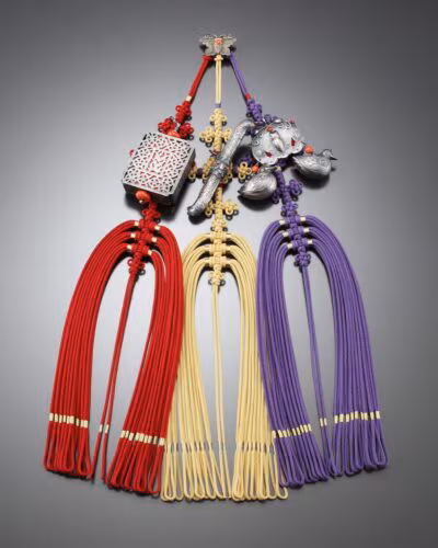 Norigae. Adorno para el hogar y el hanbok.