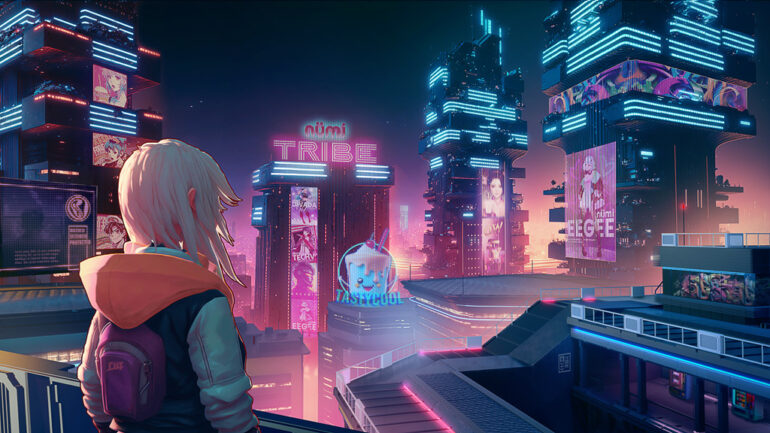 ‘Nümi Tribe’, a streaming platform where Nümi’s VTubers create content and interact with fans.