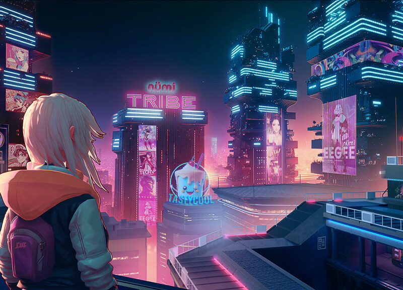 ‘Nümi Tribe’, a streaming platform where Nümi’s VTubers create content and interact with fans.