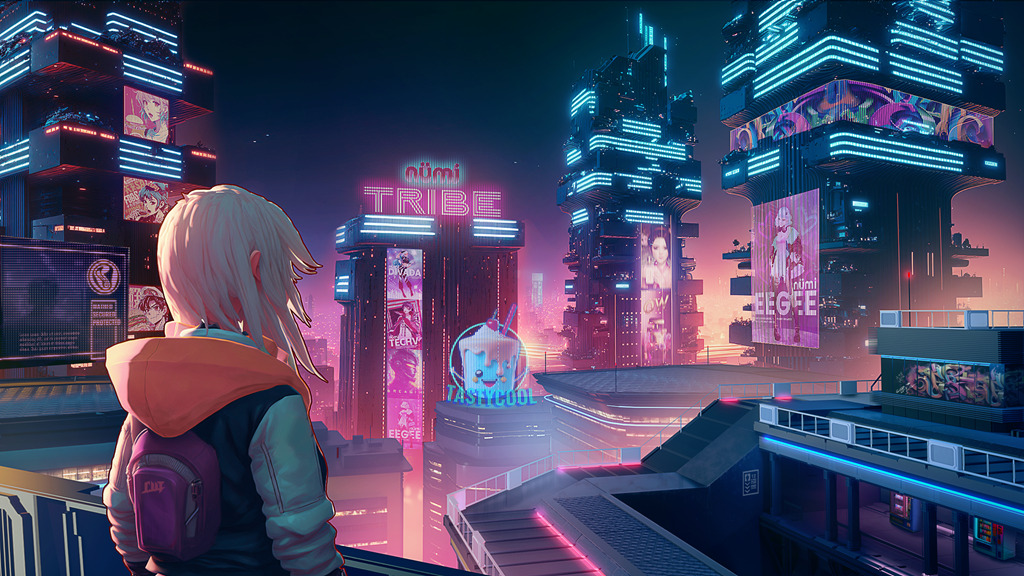 ‘Nümi Tribe’, a streaming platform where Nümi’s VTubers create content and interact with fans.