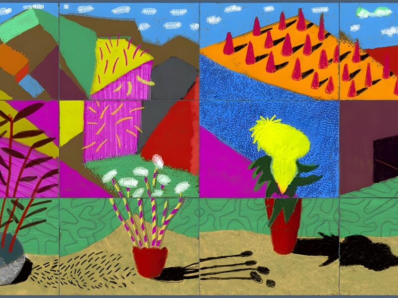 David Hockney: 20 Flowers and Some Bigger Pictures – Pace Gallery New York