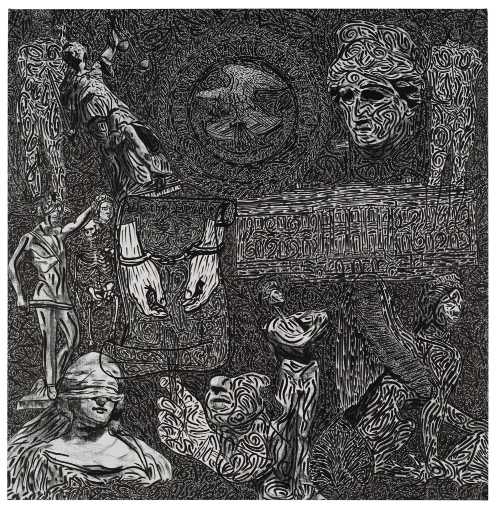 Stefan Bondell: Dark Marks. Vito Schnabel Gallery