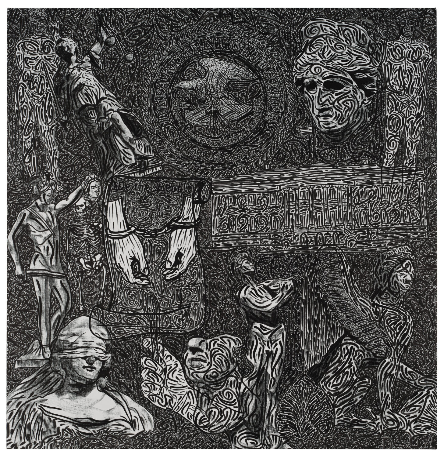 Stefan Bondell: Dark Marks. Vito Schnabel Gallery