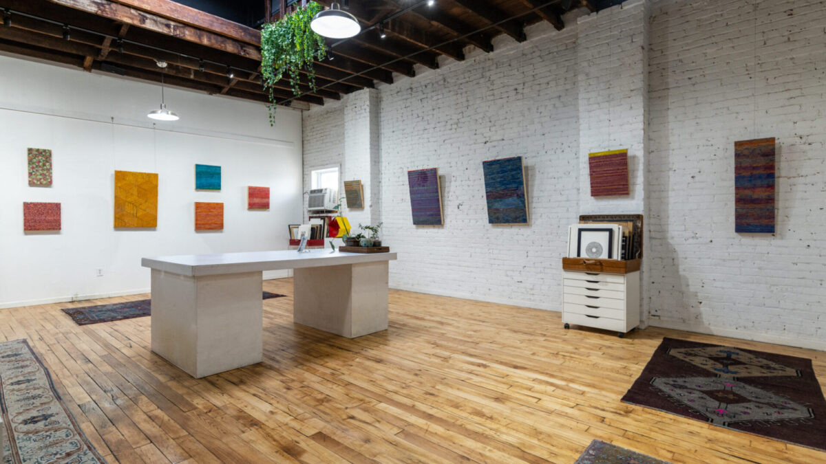 Ai Yo! Jenny Wu’s Sculptural Paintings Puzzle Out Structure, Composition And Chance. Morton Fine Art