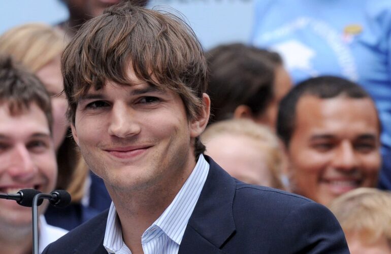 Ashton Kutcher. La Star du Toi chez moi et vice versa