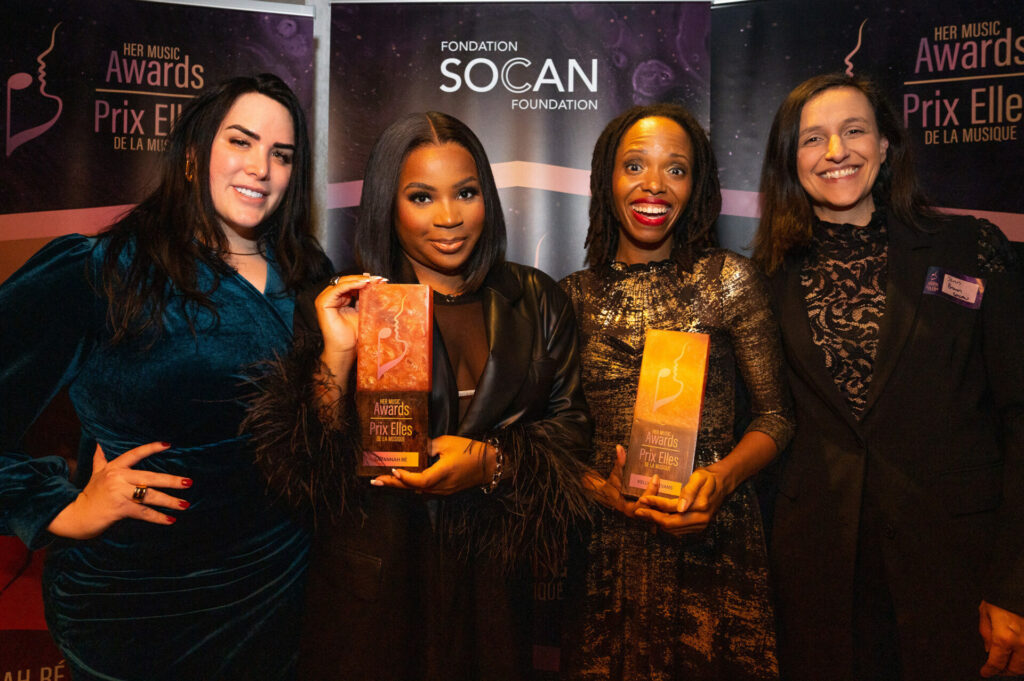 Kellylee Evans et Savannah Ré remportent le Prix Elles de la musique