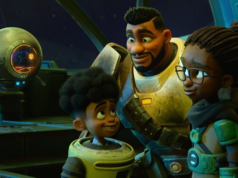 『パパはバウンティ・ハンター』（2023）シーズン2：Netflixの子供向けアニメシリーズ