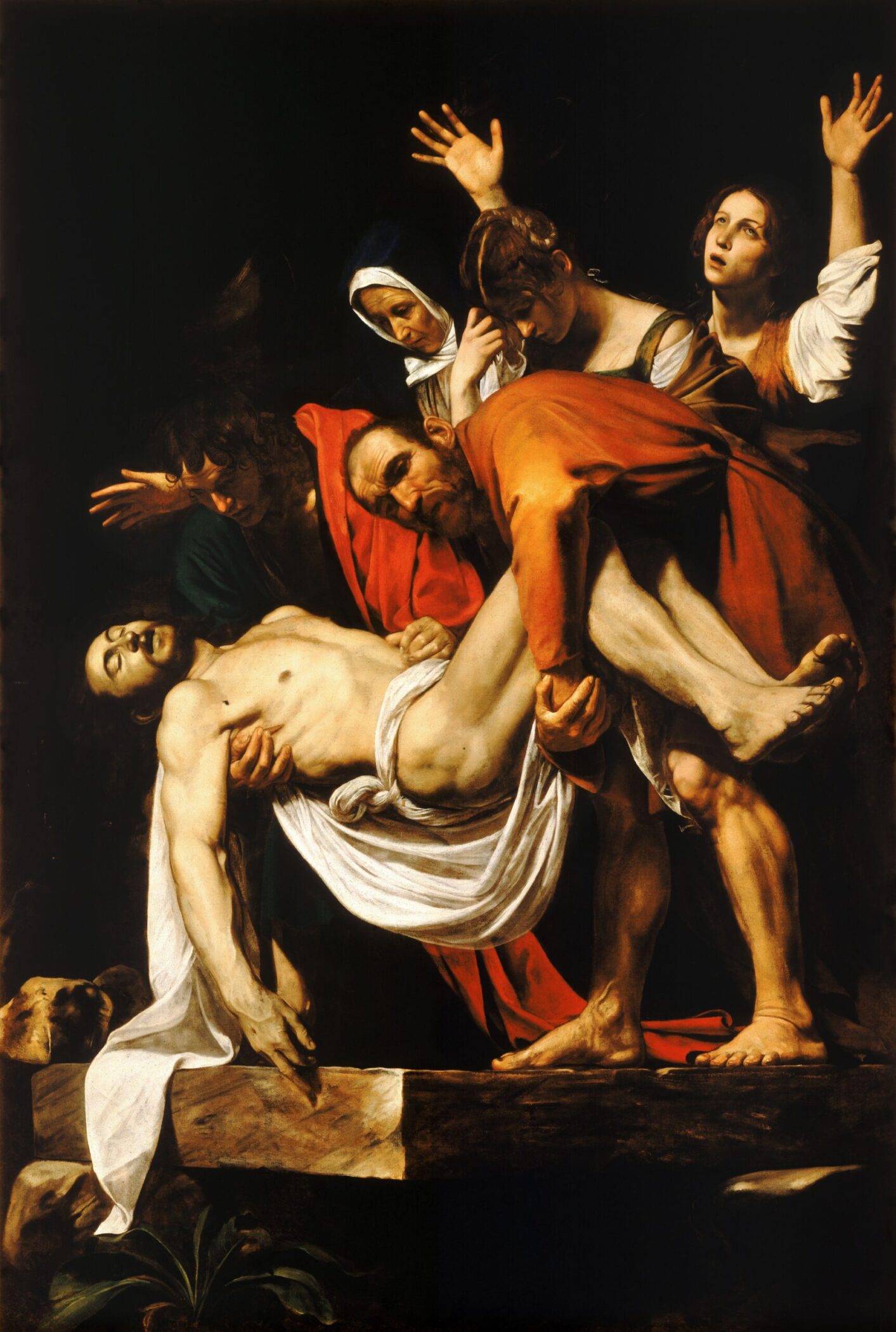 The Entombment of Christ. Caravaggio