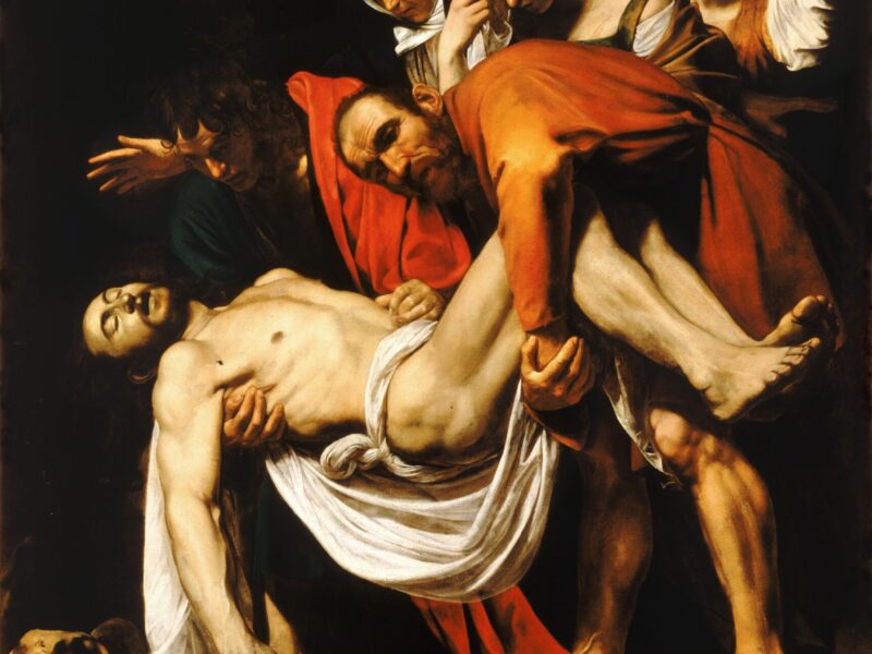 El Entierro de Cristo. Caravaggio