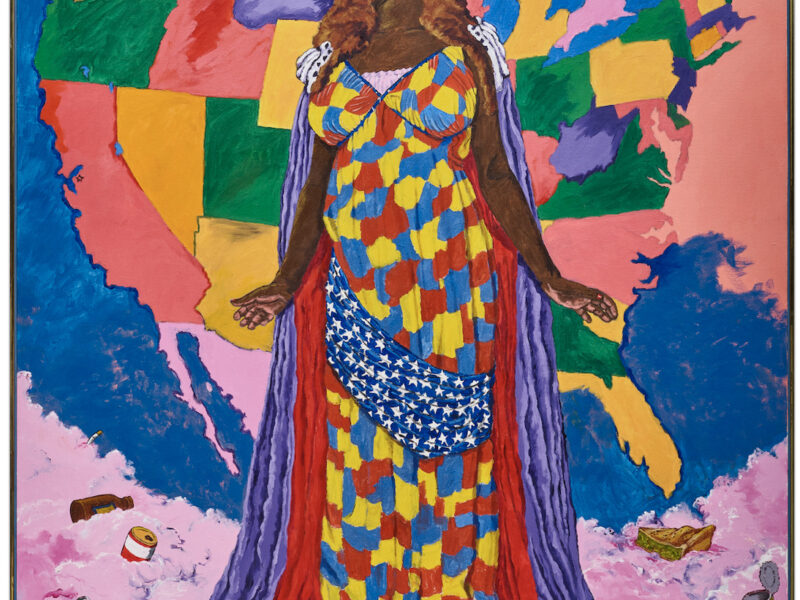 Robert Colescott’s Miss Liberty Soars Over $4 Million At Bonhams Post-War & Contemporary Art Sale