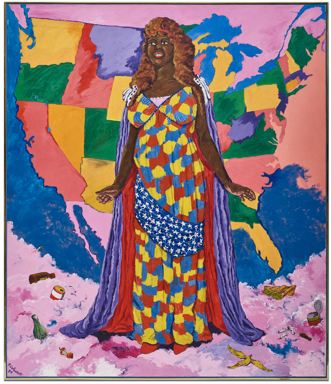 Robert Colescott’s Miss Liberty Soars Over $4 Million At Bonhams Post-War & Contemporary Art Sale