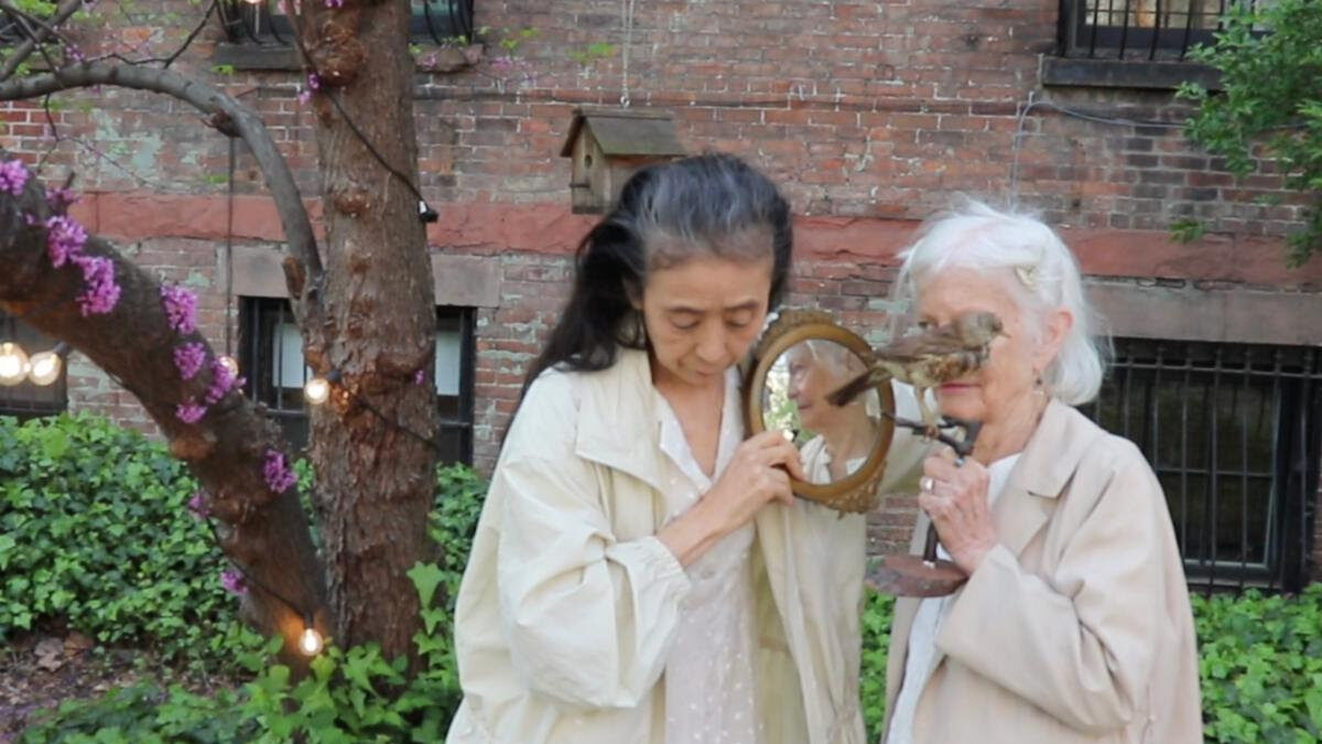 Joan Jonas and Eiko Otake: Drawing in Circles. Castelli Gallery