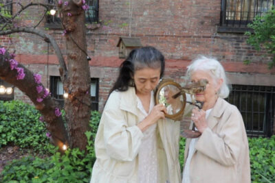Joan Jonas and Eiko Otake: Drawing in Circles. Castelli Gallery