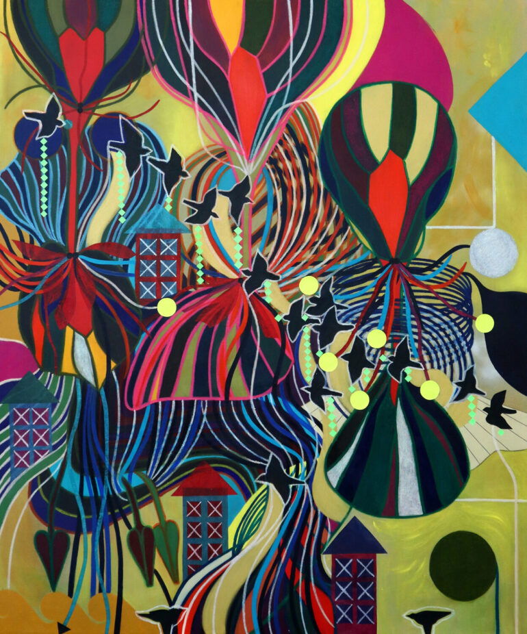 Tiffanie Delune: There’s Gold on The Palms of My Hands. Gallery 1957, Accra