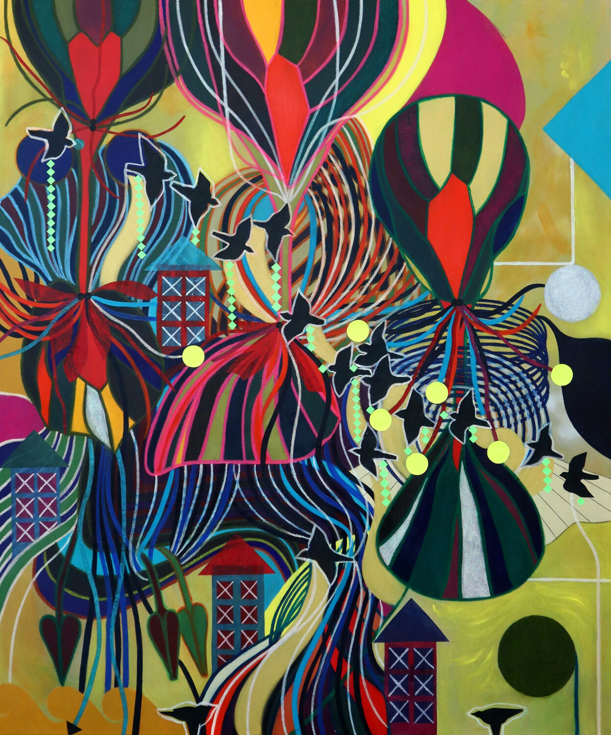 Tiffanie Delune: There’s Gold on The Palms of My Hands. Gallery 1957, Accra