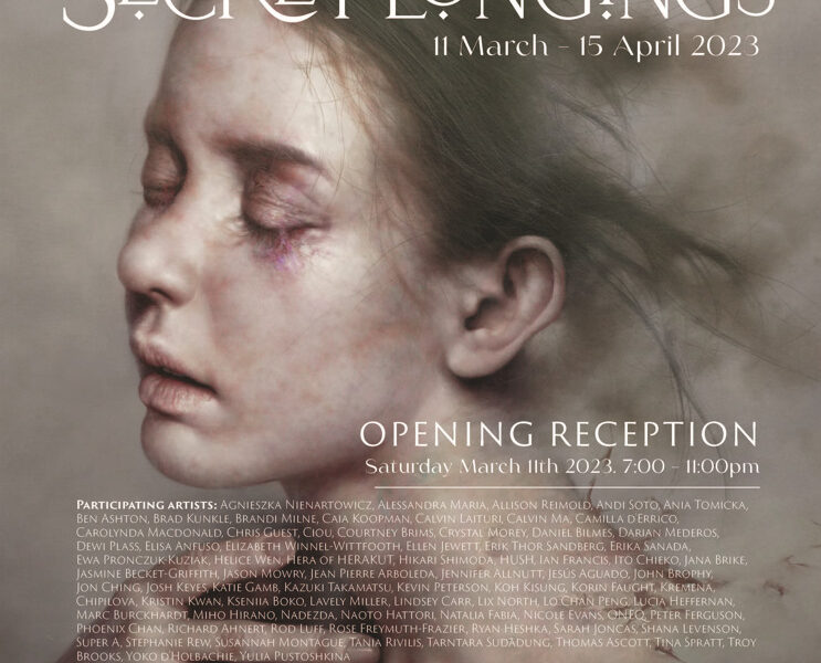 Secret Longings at Corey Helford Gallery. Los Angeles