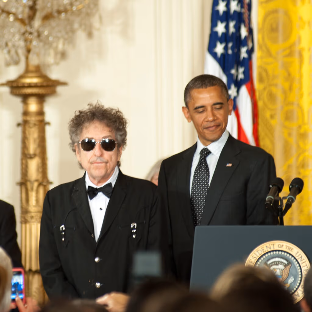 Bob Dylan and Barack Obama