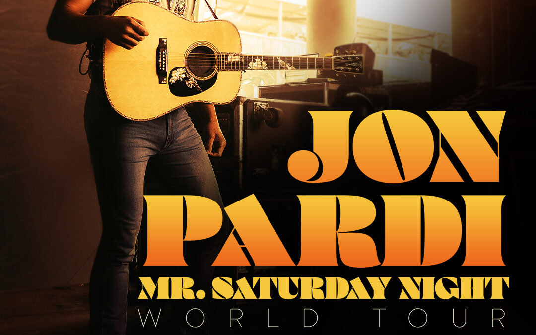 Jon Pardi Announces 2023 Mr. Saturday Night World Tour
